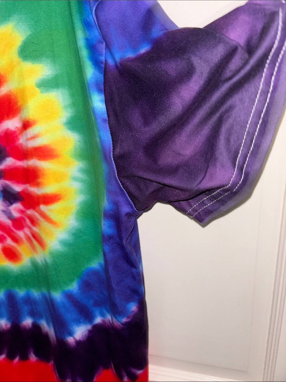 Tie-Dye Tee in Rainbow Colors - Picture 9 of 9